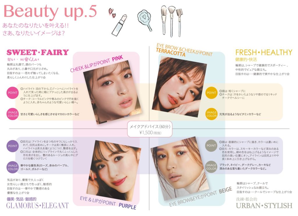 beauty　up５